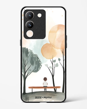 Quiet Grove [BREATHE] Glass Case Phone Cover (Vivo)