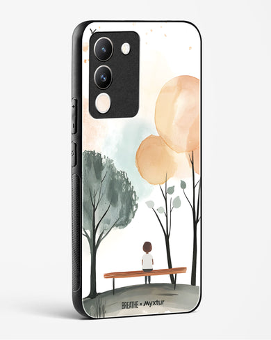 Quiet Grove [BREATHE] Glass Case Phone Cover (Vivo)
