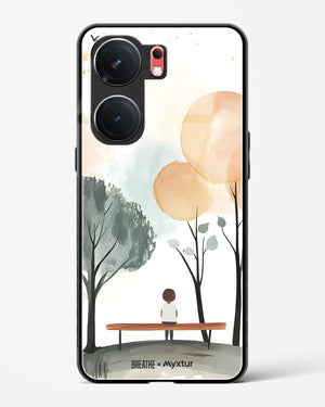 Quiet Grove [BREATHE] Glass Case Phone Cover (Vivo)