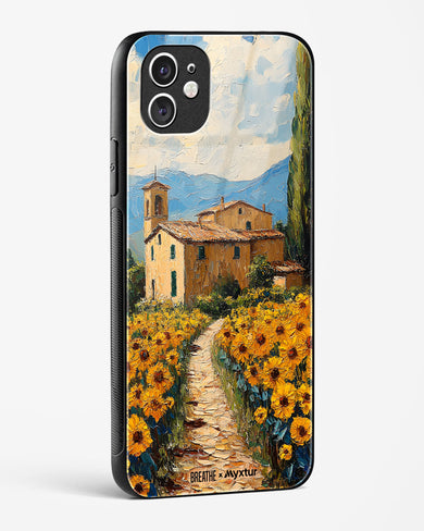 Sunflower Vale [BREATHE] Glass Case Phone Cover (Apple)