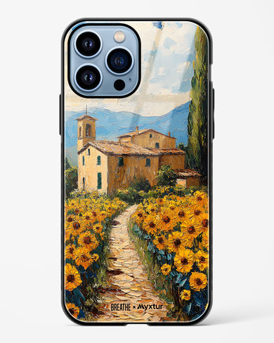 Sunflower Vale [BREATHE] Glass Case Phone Cover (Apple)