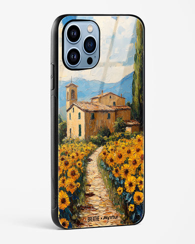 Sunflower Vale [BREATHE] Glass Case Phone Cover (Apple)