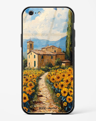 Sunflower Vale [BREATHE] Glass Case Phone Cover (Apple)