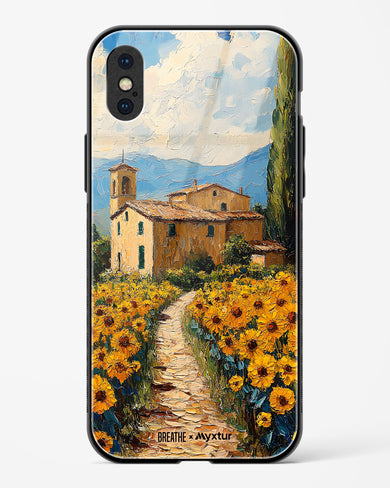 Sunflower Vale [BREATHE] Glass Case Phone Cover (Apple)