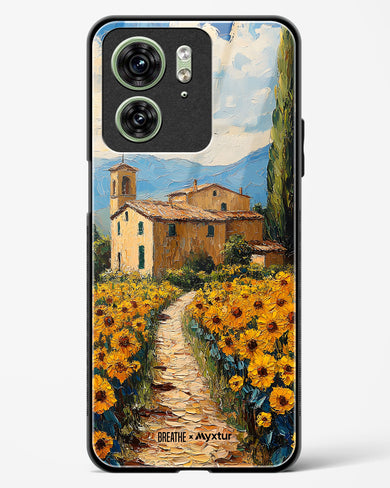 Sunflower Vale [BREATHE] Glass Case Phone Cover (Motorola)