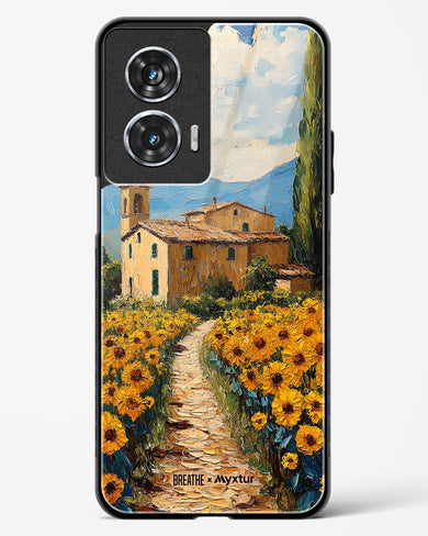 Sunflower Vale [BREATHE] Glass Case Phone Cover (Motorola)