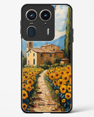 Sunflower Vale [BREATHE] Glass Case Phone Cover (Motorola)