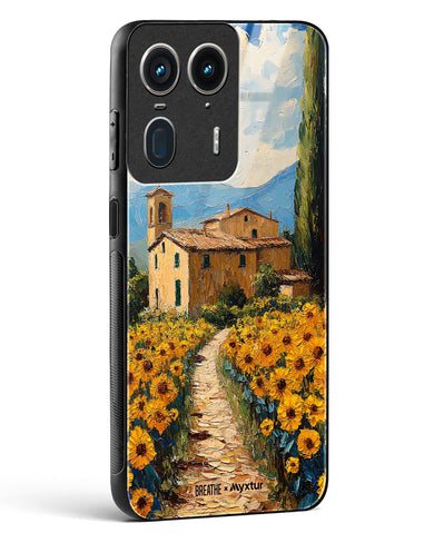 Sunflower Vale [BREATHE] Glass Case Phone Cover (Motorola)