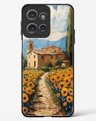 Sunflower Vale [BREATHE] Glass Case Phone Cover (Motorola)