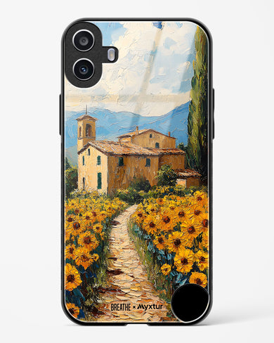 Sunflower Vale [BREATHE] Glass Case Phone Cover (Nothing)