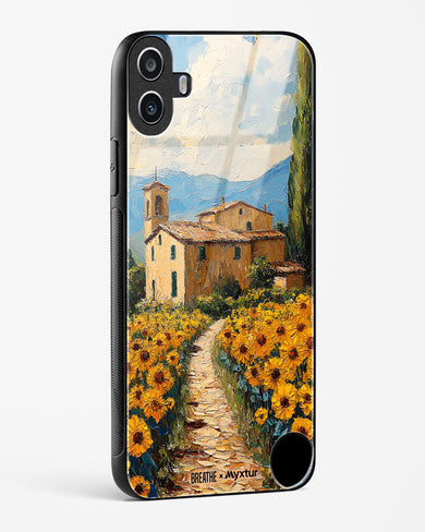 Sunflower Vale [BREATHE] Glass Case Phone Cover (Nothing)