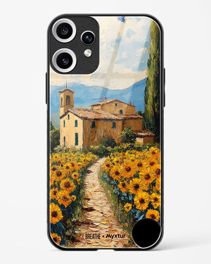 Sunflower Vale [BREATHE] Glass Case Phone Cover (Nothing)