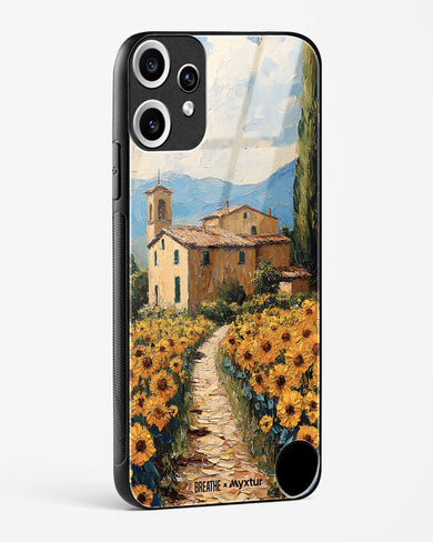 Sunflower Vale [BREATHE] Glass Case Phone Cover (Nothing)