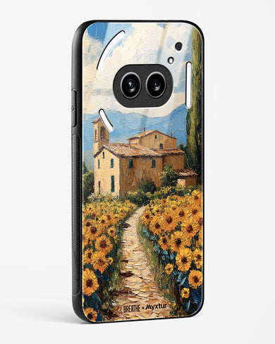 Sunflower Vale [BREATHE] Glass Case Phone Cover (Nothing)