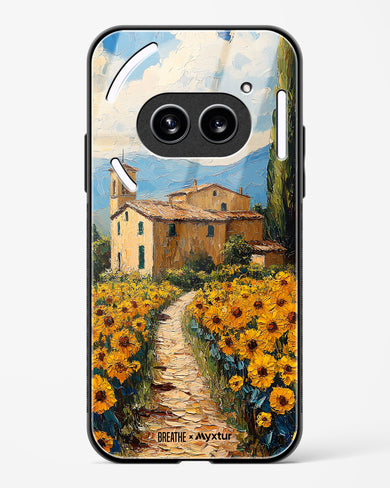 Sunflower Vale [BREATHE] Glass Case Phone Cover (Nothing)
