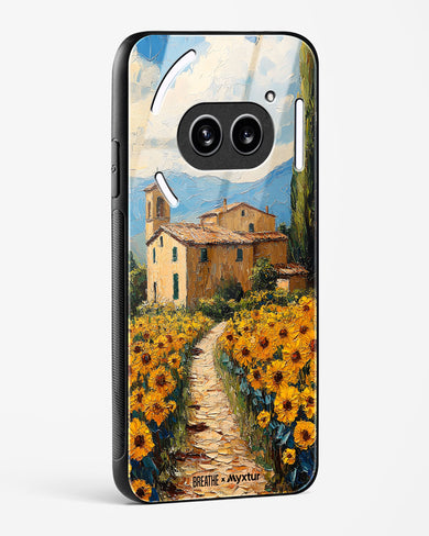 Sunflower Vale [BREATHE] Glass Case Phone Cover (Nothing)