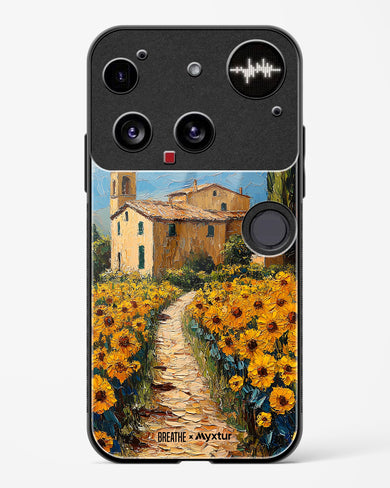 Sunflower Vale [BREATHE] Glass Case Phone Cover (Nothing)