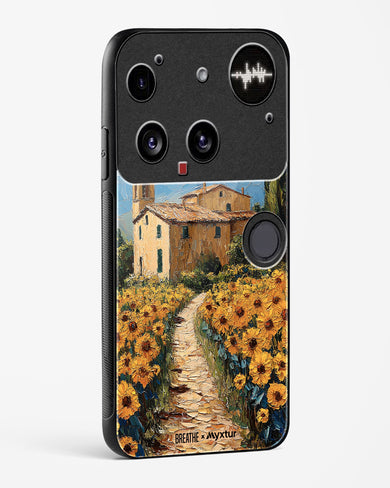 Sunflower Vale [BREATHE] Glass Case Phone Cover (Nothing)