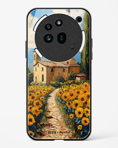 Sunflower Vale [BREATHE] Glass Case Phone Cover (Nothing)