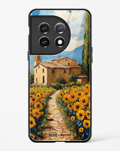 Sunflower Vale [BREATHE] Glass Case Phone Cover (OnePlus)