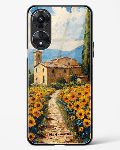 Sunflower Vale [BREATHE] Glass Case Phone Cover (Oppo)