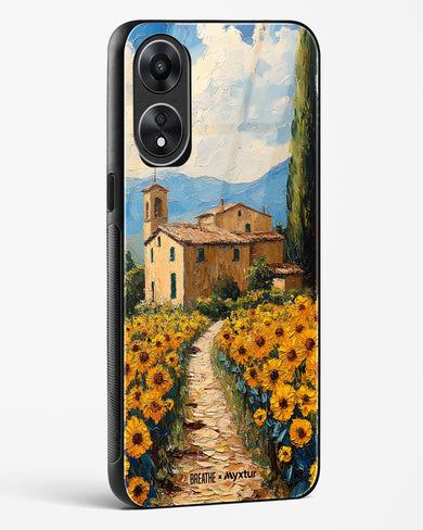 Sunflower Vale [BREATHE] Glass Case Phone Cover (Oppo)