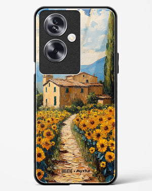 Sunflower Vale [BREATHE] Glass Case Phone Cover (Oppo)