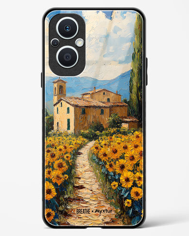 Sunflower Vale [BREATHE] Glass Case Phone Cover (Oppo)