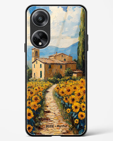 Sunflower Vale [BREATHE] Glass Case Phone Cover (Oppo)