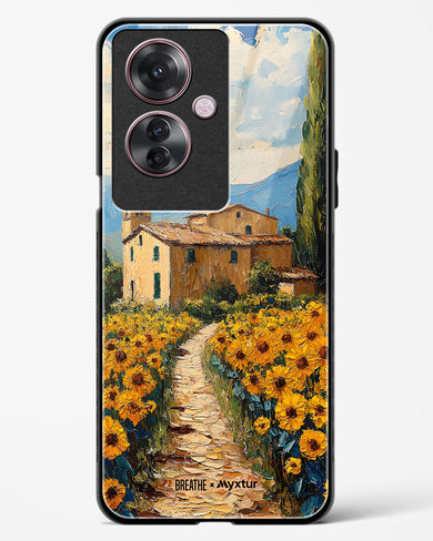Sunflower Vale [BREATHE] Glass Case Phone Cover (Oppo)