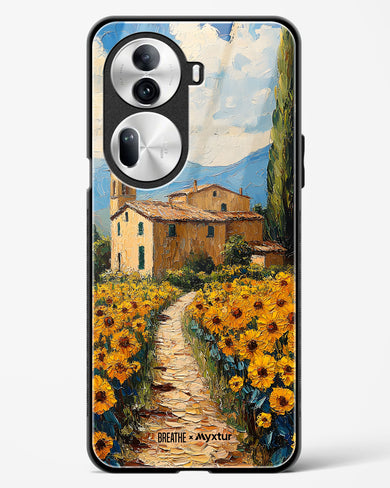 Sunflower Vale [BREATHE] Glass Case Phone Cover (Oppo)