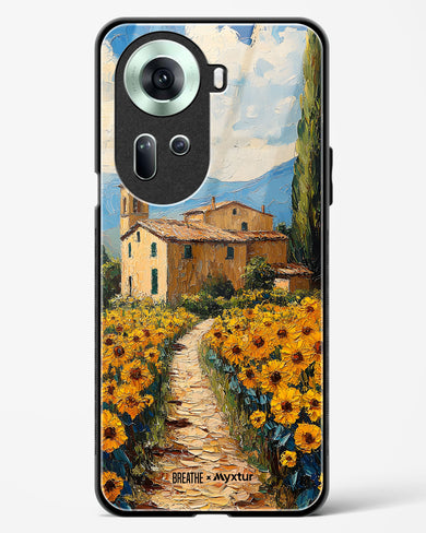 Sunflower Vale [BREATHE] Glass Case Phone Cover (Oppo)