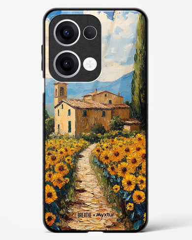 Sunflower Vale [BREATHE] Glass Case Phone Cover (Oppo)