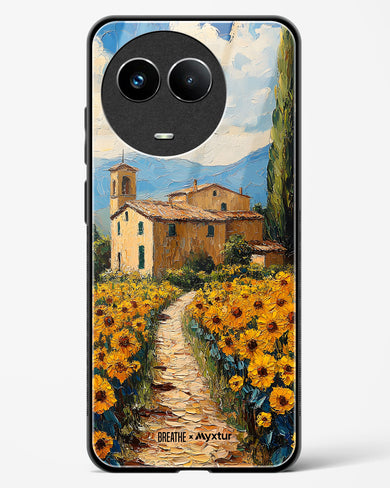 Sunflower Vale [BREATHE] Glass Case Phone Cover (Realme)