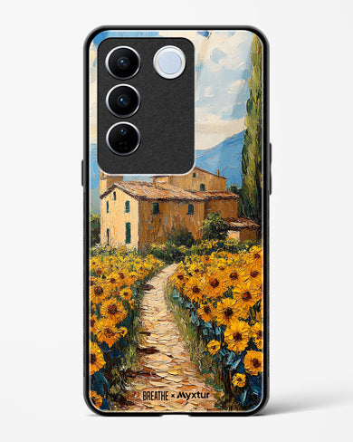 Sunflower Vale [BREATHE] Glass Case Phone Cover (Vivo)