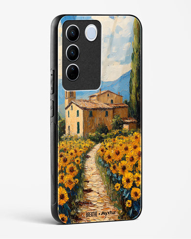 Sunflower Vale [BREATHE] Glass Case Phone Cover (Vivo)