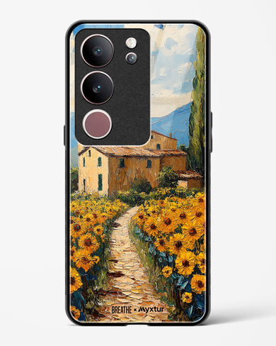 Sunflower Vale [BREATHE] Glass Case Phone Cover (Vivo)
