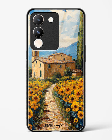 Sunflower Vale [BREATHE] Glass Case Phone Cover (Vivo)