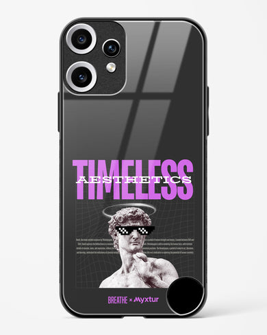 Timeless Aesthetics [BREATHE] Glass Case Phone Cover (Nothing)