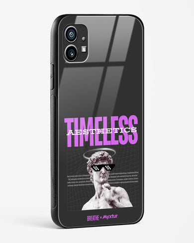 Timeless Aesthetics [BREATHE] Glass Case Phone Cover (Nothing)