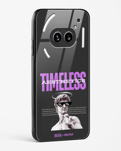 Timeless Aesthetics [BREATHE] Glass Case Phone Cover (Nothing)