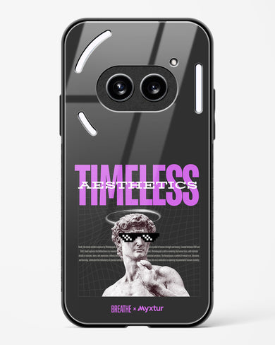 Timeless Aesthetics [BREATHE] Glass Case Phone Cover (Nothing)