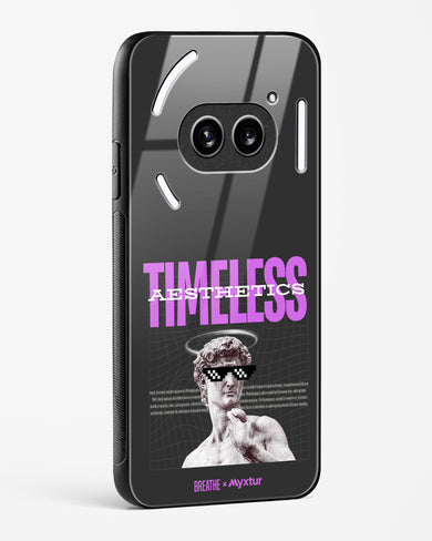 Timeless Aesthetics [BREATHE] Glass Case Phone Cover (Nothing)