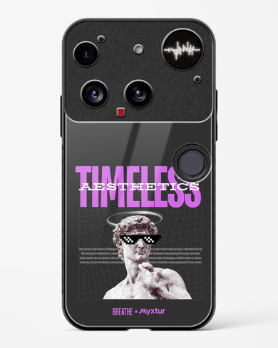Timeless Aesthetics [BREATHE] Glass Case Phone Cover (Nothing)