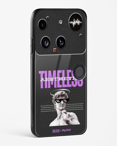 Timeless Aesthetics [BREATHE] Glass Case Phone Cover (Nothing)