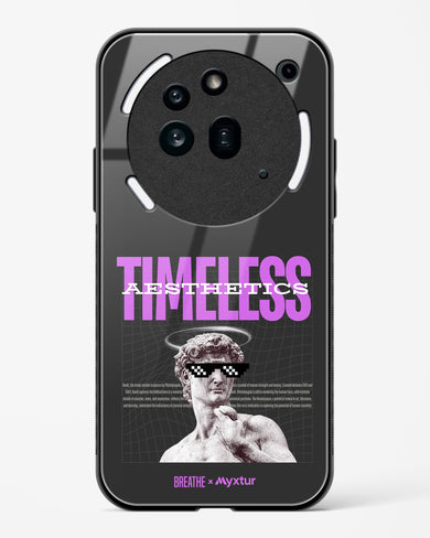 Timeless Aesthetics [BREATHE] Glass Case Phone Cover (Nothing)