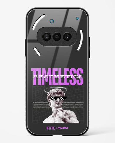 Timeless Aesthetics [BREATHE] Glass Case Phone Cover (Nothing)