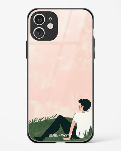 Whispering Grass [BREATHE] Glass Case Phone Cover (Apple)