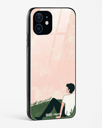 Whispering Grass [BREATHE] Glass Case Phone Cover (Apple)