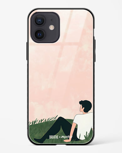 Whispering Grass [BREATHE] Glass Case Phone Cover (Apple)